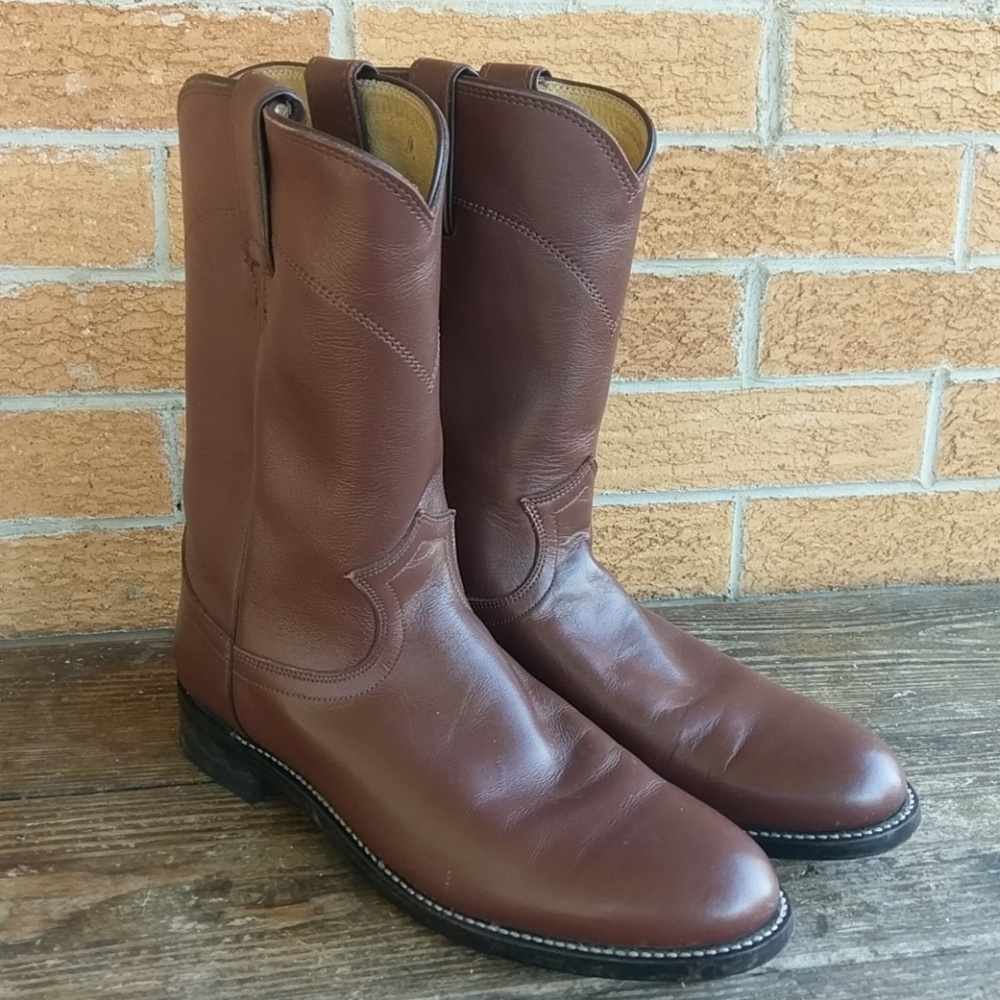 Justin Roper Jackson Leather Boots 8